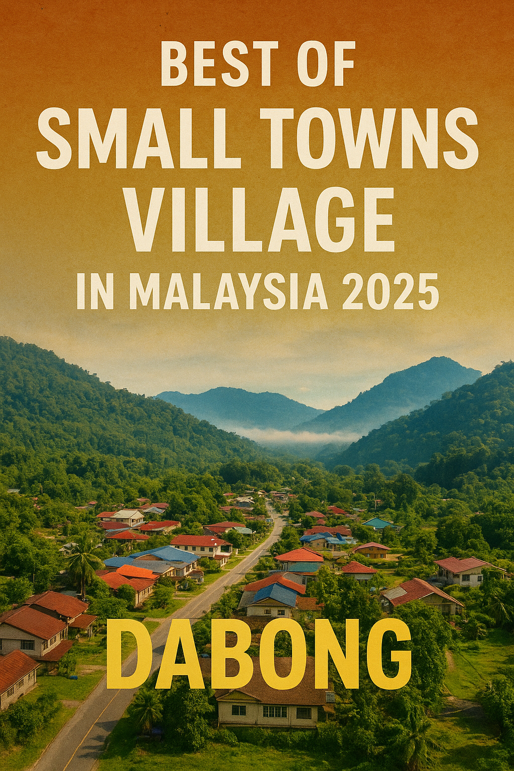 𝐁𝐄𝐒𝐓 𝐎𝐅 𝐒𝐌𝐀𝐋𝐋 𝐓𝐎𝐖𝐍𝐒 𝐕𝐈𝐋𝐋𝐀𝐆𝐄 𝐈𝐍 𝐌𝐀𝐋𝐀𝐘𝐒𝐈𝐀 𝟐𝟎𝟐𝟓